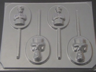 2030 Praying Boy Chocolate or Hard Candy Lollipop Mold